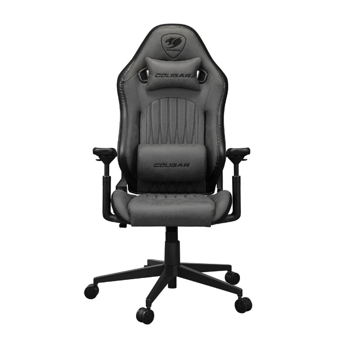 Silla Gamer COUGAR EXPLORE JET GREY F Soporta Hasta 120Kg Regulable ...