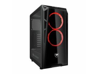 GABINETE COUGAR TURRET FANES VORTEX LED ATX VIDRIO TEMPLADO