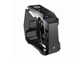Gabinete Gamer Cougar Conquer Essential Mid Tower Aluminio Vidrio templado