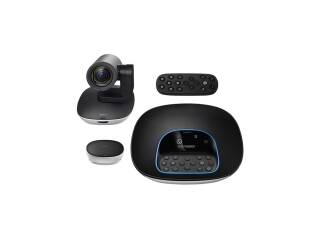 Sistema De Videoconferencia Para Sala LOGITECH Group Robotizado 1080p Control Remoto Consola Panoramita 260 Grados