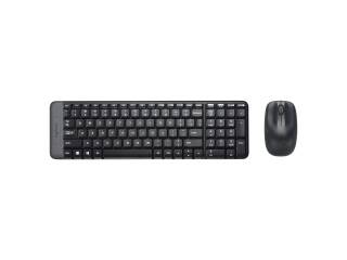 Combo LOGITECH MK220 Teclado y Mouse Inalambrico Wireless 10mt Alcance Resistente a Salpicaduras