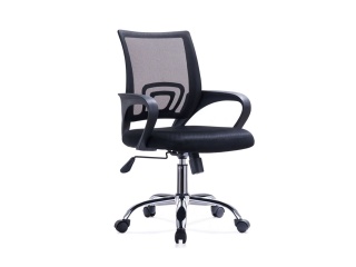 Silla Oficina Ejecutiva de Escritorio A998 Mesh Pozabrasos Tapizado en Malla Giratoria con Ruedas Regulable en Altura