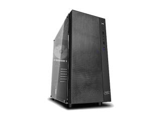 Gabinete DeepCool Matrexx 55 Mesh Covertor Fuente Lateral Vidrio Templado Usb y Audio Frontal