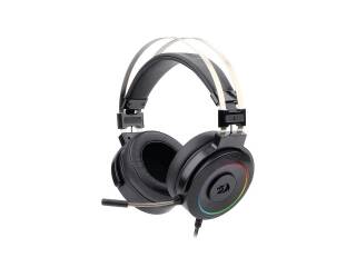 Auricular Redragon Lamia2 Black H320Rgb Usb 2.0 Gaming 7.1 Microfono Flexible Con Stand