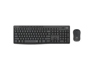 Combo LOGITECH MK295 Teclado y Mouse Inalambrico Silenttouch 2.4Ghz Hasta 10mts A Prueba De Agua