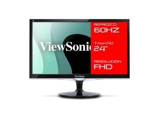 Monitor Viewsonic 24 Vx2452mh 2ms Led Fhd Hdmi Vga Parlantes Incorporados Compatible Soporte Vesa