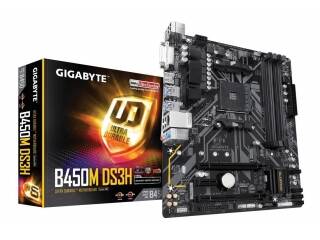 Motherboard Gigabyte B450m Ds3h Rev 1.0 Socket Am4 4 Bancos Memoria Ddr4 Hdmi Dvi Rgb