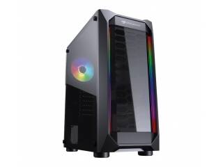Gabinete Gamer Cougar Mx410t Argb Atx 1 Fan 120mm Lateral y Frente de Actilico