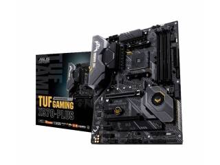MOTHERBOARD ASUS TUF GAMING X570 PLUS AM4 ATX PCI-E 4.0 M.2 DUAL SATA6 HDMI DP USB 3.2 ILUMINACION RGB