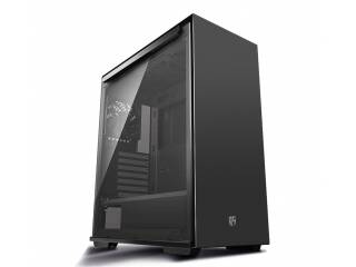 GABINETE DEEPCOOL MACUBE 310P BK ATX 1 FAN 120MM VIDRIO TEMPLADO USB Y AUDIO PARTE SUPERIOR