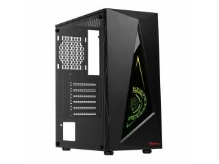 Gabinete Gamer Marvo Ca-119 Atx Panel Frontal Rgb Lateral de Vidrio Templado