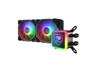 Ref Liquida Cpu Cougar Aqua 240 Rgb Fanes 120mm Para Intel y Amd