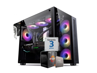 PC Gamer AMD Ryzen 7 5700X3D Video Rtx 3060 12Gb RAM 64Gb Ddr4 Ssd Nvme 2Tb Wifi Bluetooth Windows 11 64bit