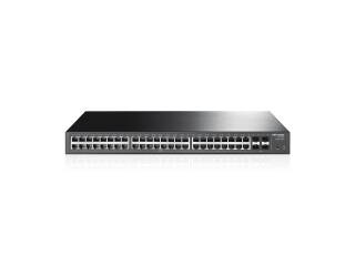 SWITCH TP-LINK 48 PUERTOS CON 4 RANURAS GBIT SFP SG2452