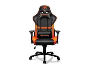 Silla Gamer Cougar Armor Soporta Hasta 120kg Regulable Ergonomica Reclinable 180 Grados Almohadones