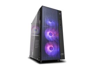 Gabinete Deepcool Matrexx 55 Mesh Add Rgb 4F Incluye 4 Fanes Argb De 120mm Lateral De Vidrio Templado