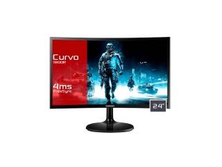 Monitor Samsung 24 C24f390 Curvo Full HD 4Ms Led Conexiones Hdmi y Vga Con Amd Free Sync