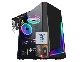PC Gamer AMD Ryzen 5 5600XT Video Rtx 3050 6Gb RAM 16Gb Ddr4 Ssd Nvme 1Tb Wifi Bluetooth Windows 11 64bit