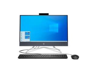 All In One HP 22 Ips Intel Dual Core G5900 3.2Ghz 4Gb Ram Ddr4 Ssd 256Gb Dvd-Rw Webcam Wifi Windows 10 Teclado y Mouse