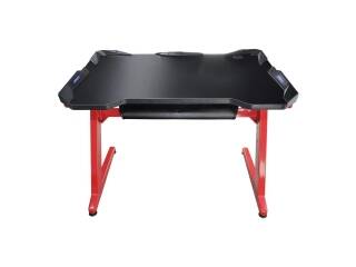 Escritorio Gamer Dragon War Led Mgt0001 Para Pc Negro y Rojo