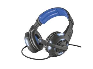 Auricular Gaming Trust Gxt 350 Radius 7.1ch Surround Para PC Notebook y Laptops Conexion Usb