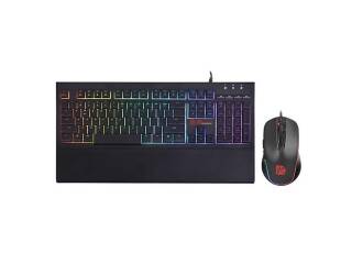 Combo Thermaltake Challenger Elite Rgb Teclado + Mouse Membrana Usb 2400 Dpi