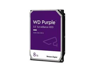 Disco Duro 8Tb WD Purpura 3.5 Sata3 6.0Gbps Intellipower Para Dvr y Sistemas De Seguridad