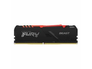 Memoria Ram Kingston Fury Beast Rgb 16Gb Ddr4 3600Mhz CL18 1.35V