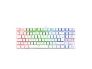 Teclado Mecanico Gamer REDRAGON KUMARA K552W RGB Switch RED Blanco
