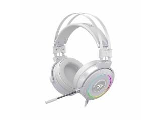 Auricular Redragon Lamia White H320w Rgb Usb 2.0 Gaming 7.1 Microfono Flexible