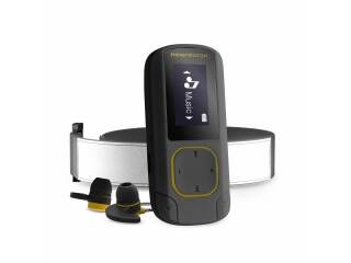 Reproductor Mp3 Energy Sistem 16Gb Clip Bt Sport Amber Fm Radio Sport Earphones Armband MicroSD