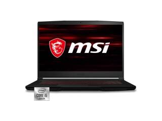 Notebook Gamer Msi Gf63 Thin Core i5 4.5Ghz Ram 8Gb Ddr4 Nvme 256Gb Pantalla 15.6 Ips Fhd Video Gtx 1650 4Gb Wifi6  W10