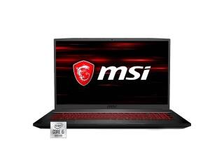 Notebook Gamer Msi Gf75 Thin Core i5 10300h 4.5Ghz 8Gb Nvme 512Gb Pantalla 17.3" 144Hz Gtx 1650 4Gb Bt Win10