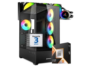 PC Gamer AMD Ryzen 9 9900X3D - Video RTX 5060Ti 16Gb - RAM 64Gb - 2Tb - Win11 Pro Espa�ol