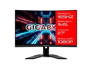 Monitor Gamer Gigabyte 27 G27FC Curvo 165hz 1ms Panel VA Full HD Amd FreeSync Hdmi y Dp Vesa 100x100