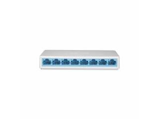 Switch Mercusys Ms108 8 Puertos Soporta Mdi Mdix