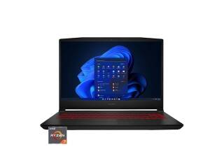 Notebook Gamer Msi Ryzen 7 4.4Ghz Ram 16Gb Ddr4 Nvme 512Gb Pantalla 15.6 Fhd Video Rx5500m 4Gb Win11