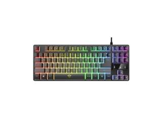 Teclado Gamer Trust Gxt 833 Thado Iluminacion Tkl Rgb