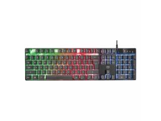 Teclado Gamer Trust Gxt 835 Azor Membrana Iluminacion Rgb
