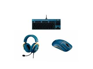 Combo Logitech Kda Teclado G Pro Mouse G Pro Auriculares G Pro X 7.1
