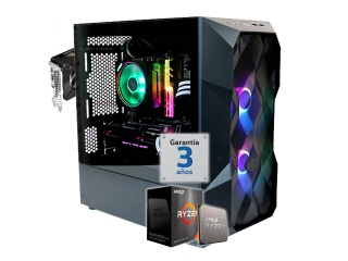 Pc Gamer AMD Ryzen 9 5900XT Video Rtx 5060 8Gb RAM 64Gb Ddr4 3200Mhz Ssd Nvme 1Tb Wifi Bt Windowss 11 64bit