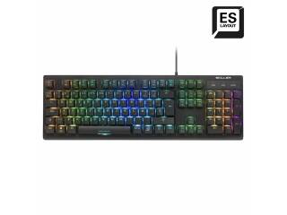 Teclado Mecanico Gamer Sharkoon Skiller Sgk30 Rgb Swich Huano Red Idioma Espa�ol
