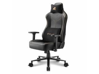 Silla Gamer Sharkoon Skiller Sgs30 Reclinable 165 Grados Soporta Hasta 130kg Con Fijacion De Ruedas Ergonomica