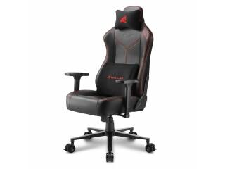 Silla Gamer Sharkoon Skiller Sgs30 Reclinable 165 Grados Soporta Hasta 130kg Con Fijacion De Ruedas Ergomica