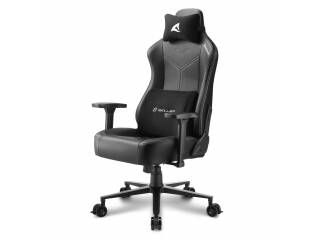 Silla Gamer Sharkoon Skiller Sgs30 Reclinable 165 Grados Soporta Hasta 130kg Con Fijacion De Ruedas Ergomica