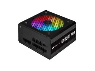 Fuente De Poder Corsair Cx550f 550W Rgb 80 Plus Bronze Full Modular