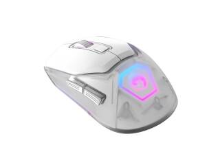 Mouse Gaming Marvo Fit Pro 19000dpi RGB Con Pu�os Intercambiables 7 Botones Inalambrico Bt Usb