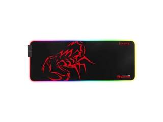 Mousepad Marvo Scorpion Pro Mg010 Microfibra Con Efectos Rgb 80 x 30cm