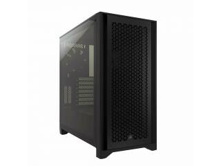 Gabinete Gamer Corsair 4000d Airflow 2 Fanes 120mm Vidrio Templado Usb 3.1 Tipo C Usb 3.0 y Audio Frontal