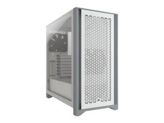 Gabinete Gamer Corsair 4000D Airflow E-atx 2 Fanes 120mm Blanco